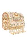 Tasna_Multi Color Pearl Crystal Embellished Handbag _Online_at_Aza_Fashions