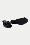 Oroh_Black Bows Embellished Mules _at_Aza_Fashions