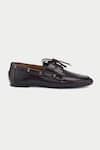 Oroh_Maroon Genuine Leather Loafers _Online_at_Aza_Fashions