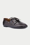 Buy_Oroh_Maroon Genuine Leather Loafers _Online_at_Aza_Fashions