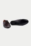 Oroh_Maroon Genuine Leather Loafers _at_Aza_Fashions