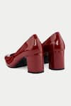 Oroh_Red Patent Leather Pump Heels _at_Aza_Fashions