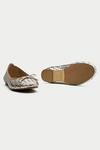Shop_OROH_Gold Woven Designer Ballerinas _Online_at_Aza_Fashions