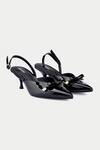Buy_OROH_Black Tapered Toe Kitten Heels _at_Aza_Fashions
