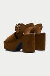 Shop_Oroh_Brown Buckles Strappy Platform Sandals _Online_at_Aza_Fashions