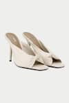 Buy_OROH_Off White Draped Strap Pencil Heels _at_Aza_Fashions