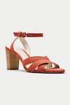 Shop_OROH_Maroon Criss Cross Heels _Online_at_Aza_Fashions