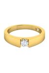 Shop_Divine Solitaires_Gold Diamonds Solitaire Ring _at_Aza_Fashions