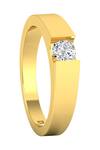 Divine Solitaires_Gold Diamonds Solitaire Ring _Online_at_Aza_Fashions