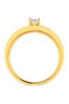 Buy_Divine Solitaires_Yellow Diamonds 18kt Gold Solitaire Two-tone Ring _Online_at_Aza_Fashions