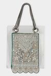 Buy Aanchal Sayal Emerald Green Cutdana Sequin Embroidered Panel Bag at Aza Fashions Buy_Aanchal Sayal_Emerald Green Cutdana Sequin Embroidered Panel Bag_at_Aza_Fashions