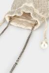 Buy Aanchal Sayal Silver Cutdana Crystal Embellished Velvet Potli Bag Online at Aza Fashions Buy_Aanchal Sayal_Silver Cutdana Crystal Embellished Velvet Potli Bag_Online_at_Aza_Fashions