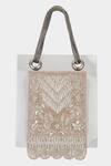 Buy_Aanchal Sayal_Pink Cutdana Embellished Designer Bag_at_Aza_Fashions