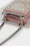 Buy_Aanchal Sayal_Pink Cutdana Embellished Designer Bag_Online_at_Aza_Fashions