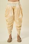 Arihant Rai Sinha_Cream Polyester, Silk Embroidery Jaali Kurta And Patiala Pant Set _Online_at_Aza_Fashions