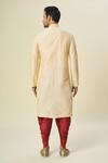 Shop Arihant Rai Sinha Beige Polyester, Silk Embroidery Floral Kurta Set at Aza Fashions Shop_Arihant Rai Sinha_Beige Polyester, Silk Embroidery Floral Kurta Set _at_Aza_Fashions