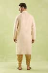 Shop Arihant Rai Sinha Beige Linen, Cotton Embroidery Floral Vine Kurta And Patiala Pant at Aza Fashions Shop_Arihant Rai Sinha_Beige Linen, Cotton Embroidery Floral Vine Kurta And Patiala Pant _at_Aza_Fashions
