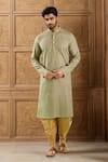Buy Arihant Rai Sinha Gray Linen, Cotton Embroidery Paisley Kurta And Patiala Pant at Aza Fashions Buy_Arihant Rai Sinha_Gray Linen, Cotton Embroidery Paisley Kurta And Patiala Pant _at_Aza_Fashions