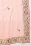 Shop_Soniya G_Pink Georgette Sequins, Embroidery, Metallic Bandhej Embellished Anarkali Set _Online_at_Aza_Fashions