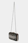 Ritu Kumar_Black Crystals, Sequins Clutch_Online_at_Aza_Fashions
