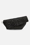 Econock Studio_Black Leather Modular Bag System _at_Aza_Fashions