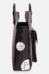 Econock Studio_Black Geometric Pattern Tote Bag _Online