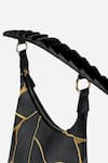 Buy Econock Studio Black Embroidery Kintsugi Handbag Online at Aza Fashions Buy_Econock Studio_Black Embroidery Kintsugi Handbag _Online_at_Aza_Fashions