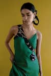 Buy_Econock Studio_Black Embroidery Kintsugi Harness Belt _at_Aza_Fashions