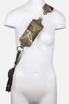 Shop_Econock Studio_Green Embroidery Kintsugi Sling Bag _at_Aza_Fashions