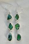 Shop_Anuka Jewels_Green Stones Peridot Danglers _at_Aza_Fashions