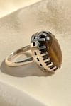 Anuka Jewels_Brown Stones Tiger Eye Ring _Online_at_Aza_Fashions