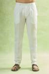 Buy_Arihant Rai Sinha_Multi Color Viscose, Cotton Embroidery Chikankari Kurta Set 