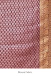 Naintara Bajaj_Wine Silk Crystals Paisley Pattern Art Saree _Online_at_Aza_Fashions