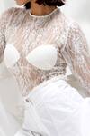 Shop_SHE'LL_Ivory Poplin Embroidery Floral Collar Neck Shirt And Pant Set _Online_at_Aza_Fashions