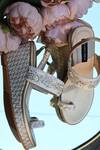 Buy_Shradha Hedau Footwear Couture_Gold Cut Work, Embroidery, Beads Strap Sandal Wedges _at_Aza_Fashions