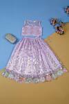 Buy_Saka Designs_Purple Net, Satin Sequins Embroidered Lehenga Set_at_Aza_Fashions