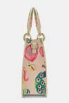 Buy Payal Singhal Accessories Pink Peacock Print Box Satchel Online at Aza Fashions Buy_Payal Singhal Accessories_Pink Peacock Print Box Satchel_Online_at_Aza_Fashions