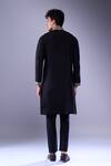 Shop_Aariyana Couture_Black Embroidery Kurta Set With Pant _at_Aza_Fashions