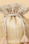 Shop_Amyra_Gold Sequins, Embroidery Potli Bag 