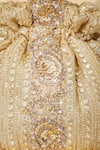 Shop_Amyra_Gold Sequins, Zari Embroidered Potli Bag 