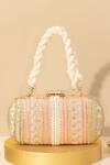 Buy_Amyra_Pink Sequins, Embroidery Pastel Capsule Clutch _Online_at_Aza_Fashions