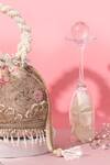 Buy Amyra Gray Embroidery, Pearls, Crystals Floral Organza Brocade Potli Bag Online at Aza Fashions Buy_Amyra_Gray Embroidery, Pearls, Crystals Floral Organza Brocade Potli Bag _Online_at_Aza_Fashions