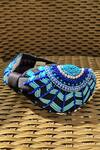 Shop_The House of Aqua_Black Pearls, Sequins, Beads Evil Eye Art Embroidered Headband _Online_at_Aza_Fashions