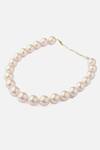Vivinia By Vidhi Mehra White Gold Plated Pearl Choker Online at Aza Fashions Vivinia By Vidhi Mehra_White Gold Plated Pearl Choker _Online_at_Aza_Fashions