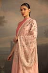 Shop_Modarta_Pink Floral Thread Embroidered Shawl _Online_at_Aza_Fashions