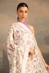 Shop_Modarta_White Floral Resham Embroidered Shawl _Online_at_Aza_Fashions
