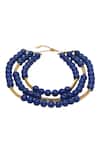 Shop_Mnsh_Blue Bead Layered Necklace _at_Aza_Fashions
