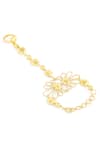 Buy_Mnsh_Gold Plated Bloom And Heart Design Hand Harness Bracelet _Online_at_Aza_Fashions