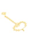 Buy_Mnsh_Gold Plated Lotus Hand Harness Bracelet _Online_at_Aza_Fashions