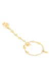 Buy Mnsh Gold Plated Tulip Vine Hand Harness Bracelet Online at Aza Fashions Buy_Mnsh_Gold Plated Tulip Vine Hand Harness Bracelet _Online_at_Aza_Fashions